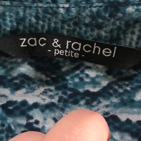 Zac&Rachel Blouse Shirt Snakeskin Print - Picture 6 of 10